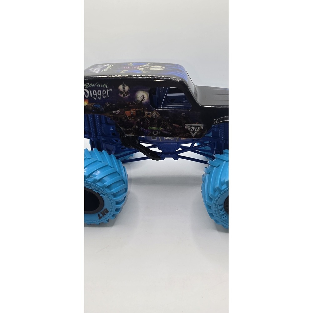 Monster Jam Son-uva Digger Monster Truck Black Blue‎ Plastic Toy
